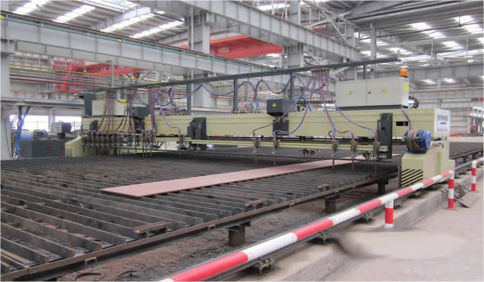 自動化數(shù)控火焰多頭切割機(jī)